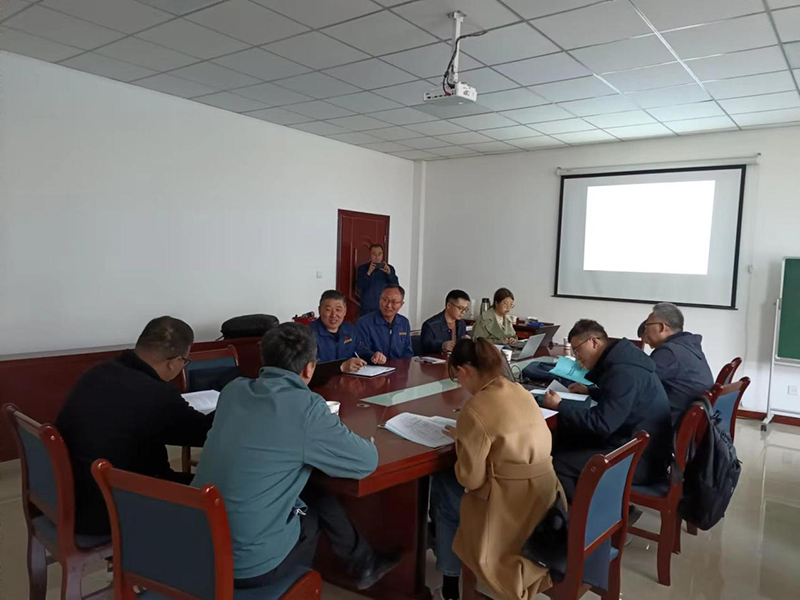 甘肃华源西域环保科技有限公司清洁生产评审现场